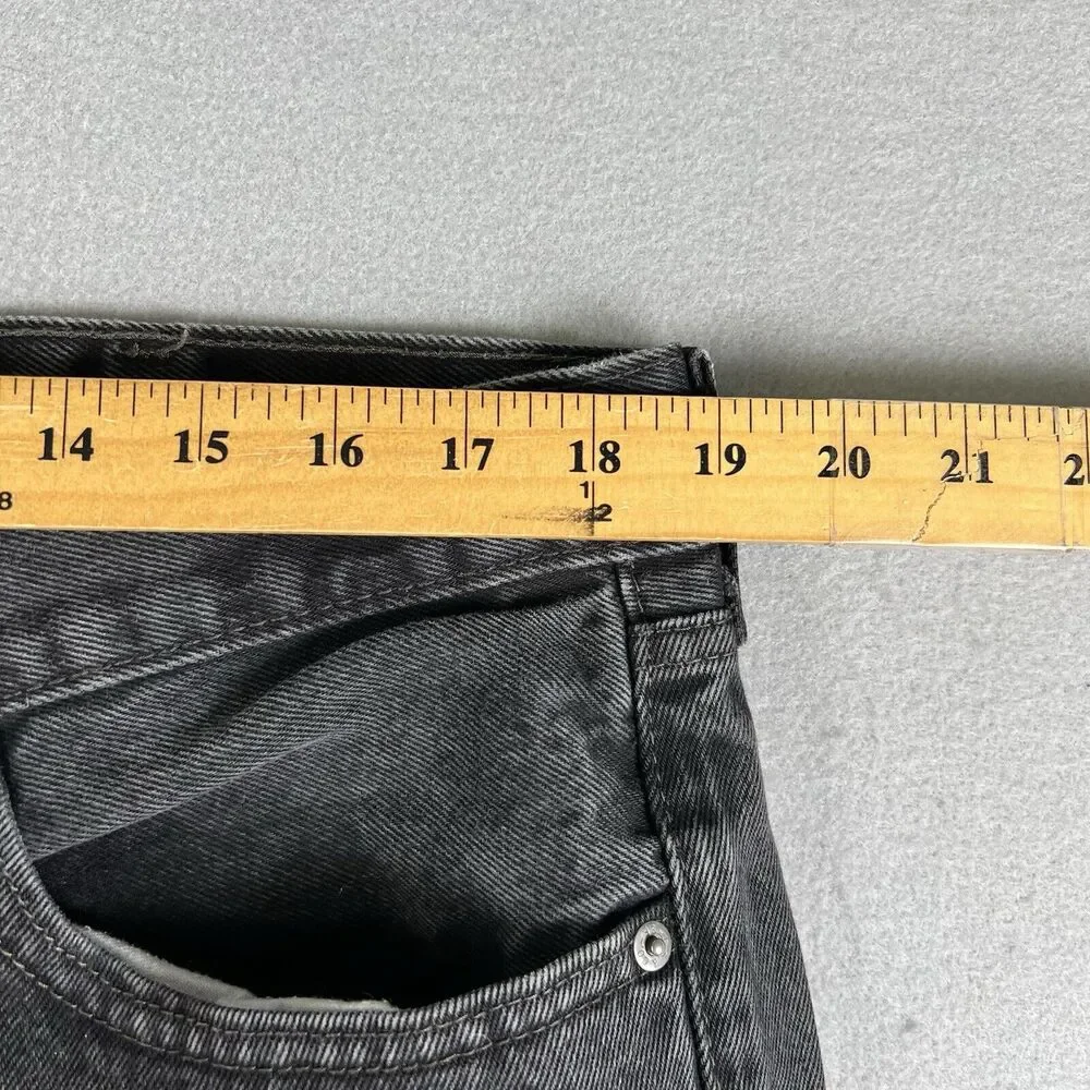 Levi’s 505 Jeans Men’s 40x32 Black Denim Regular‎ Fit Mid Rise Pants